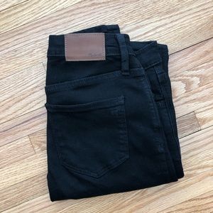 Madewell Roadtripper Jeans in Bennett Black Sz 26